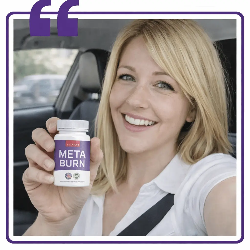 Jennifer L. holding MetaBurn